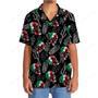 Mexico Flag Skull Hawaiian Shirt