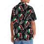 Mexico Flag Skull Hawaiian Shirt