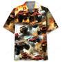 Monster Truck Mad Racing Hawaiian Shirt