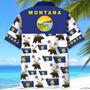 Montana State Proud Hawaiian Shirt