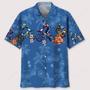 motocross flower tropical hawaiian shirt