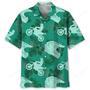 Motocross Kelly Green Hawaiian Shirt