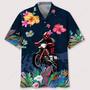 motocross love tropical hawaiian shirt