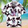 motocross palm trees hawaiian shirt