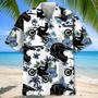 Motocross White Nature Hawaiian Shirt