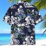 Mountain Bike Blue Nature Hawaiian Shirt