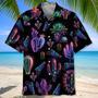 Neon Cactus Black Hawaiian Shirt