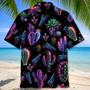 Neon Cactus Black Hawaiian Shirt