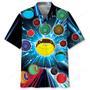 Neon Galaxy Lawn Bowl Hawaiian Shirt