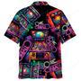 Neon Pinball Arcade Hawaiian Shirt