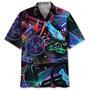 Neon Style Trumpet Hawaiian Shirt