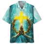 Never Underestimate An Old Man Who Believe In Jesus Hawaiian Shirt