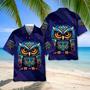 Night Owl Art Hawaiian Shirt