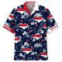 North Carolina State Blue Hawaiian Shirt