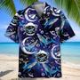 Outer Space Whale Hawaiian Shirt