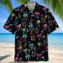 Palm Tree Shaker Bartender Hawaiian Shirt