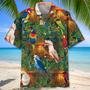 Parrot Sunset Marsh Hawaiian Shirt