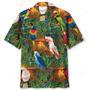 Parrot Sunset Marsh Hawaiian Shirt