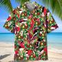 Parrot Tropical Color Hawaiian Shirt