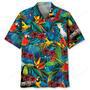 Parrot Tropical Hawaiian Shirt