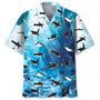 Penguin Ice Under Water Hawaiian Shirt