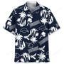 Pickleball Black Hawaiian Shirt