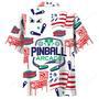 Pinball Arcade Hawaiian Shirt