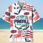 Pinball Arcade Hawaiian Shirt