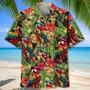 Pirate Parrot Tropical Hawaiian Shirt