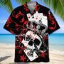 Poker Skull Hawaiian Shirt