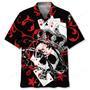 Poker Skull Hawaiian Shirt