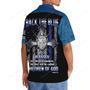 Police Back The Blue Children Of God Hawaiian Shirt