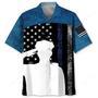 Police Back The Blue Children Of God Hawaiian Shirt