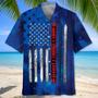 Police Bravery Courage Hornor Hawaiian Shirt