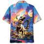 Prehistoric Dinosaur Volcano Hawaiian Shirt