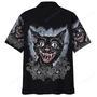 Psycho Black Cat Hawaiian Shirt