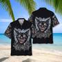 Psycho Black Cat Hawaiian Shirt