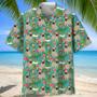 Pug Hawaiian Beach Hawaiian Shirt