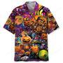 Pumpkin Drummer Halloween Hawaiian Shirt