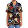 Racing Trucker Art Hawaiian Shirt