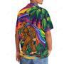 Rainbow Bigfoot Hawaiian Shirt