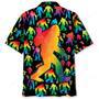 Rainbow Bigfoot Party Hawaiian Shirt