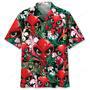 Red Alien Hawaiian Shirt