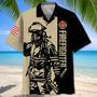 Retired Firefighter Dad Grandpa Hawaiian Shirt