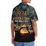 Retired Operator Excavator Hawaiian Shirt