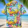 Retro Bingo Lover Hawaiian Shirt