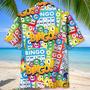 Retro Bingo Lover Hawaiian Shirt