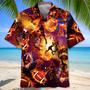 Rugby Fire Hawaiian Shirt