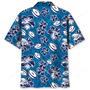 Rugby Tropical Blue Hawaiian Shirt