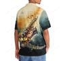 Saxophone Vintage Hawaiian Shirt